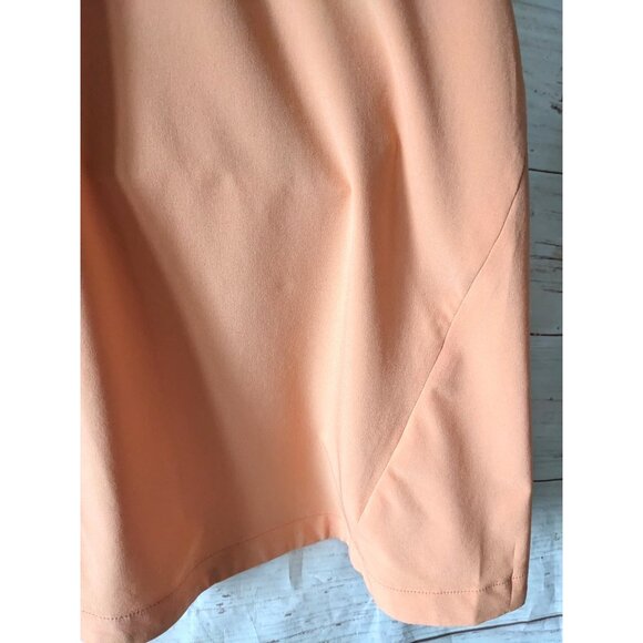 Helly Hansen Vik Dress Orange V-Back A-Line Sleeveless Sporty Summer Pockets M - Picture 9 of 16